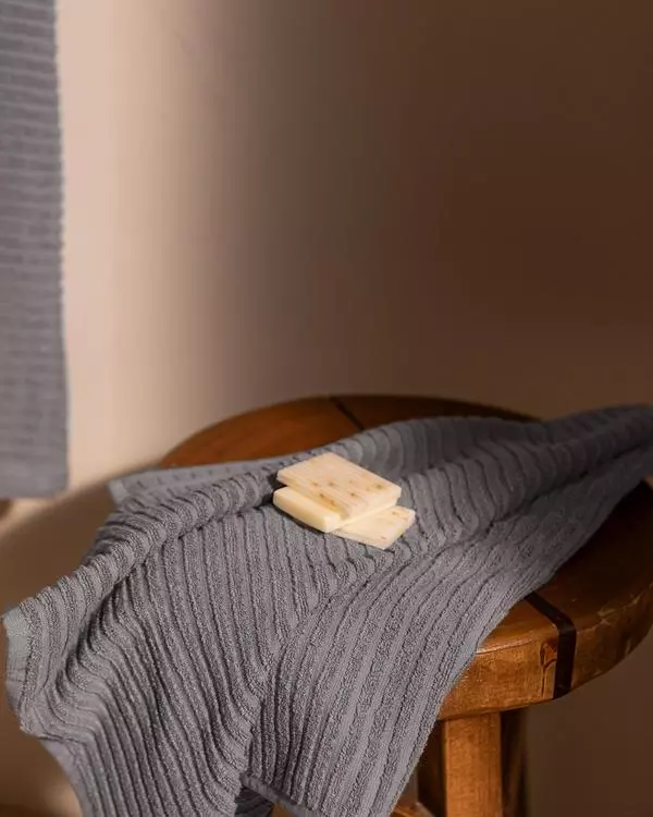 Carla Kimono Collar Unisex Bathrobe Set