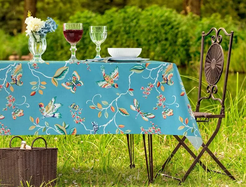 Violet Pvc Table Cloth