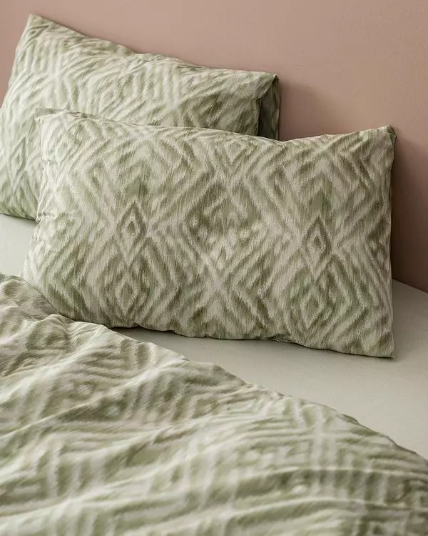 Darcia King Size Duvet Cover Set - Ranforce Patterned