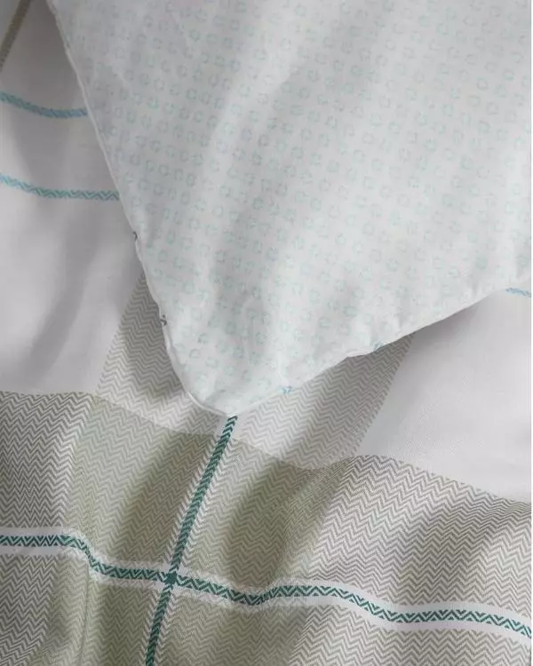 Musette King Size Duvet Cover Set - Ranforce Patterned