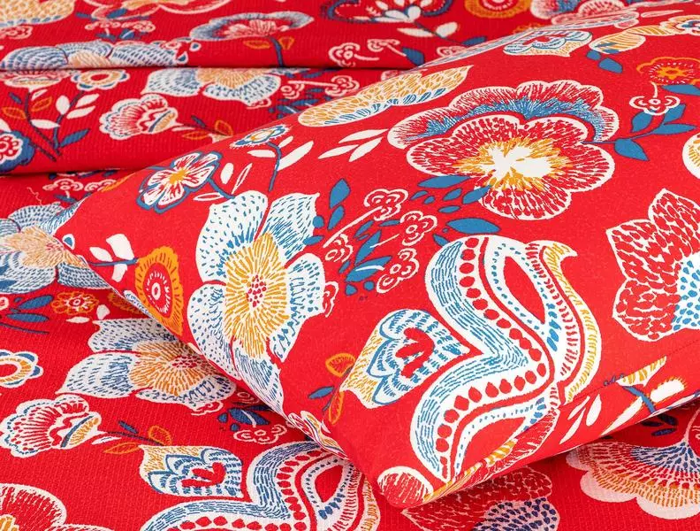 Kozet Patterned Single Size Coverlet Set
