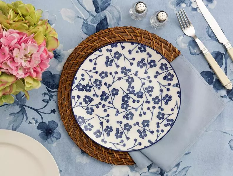 Reve Bleu Ange Dessert Plate 25 Cm