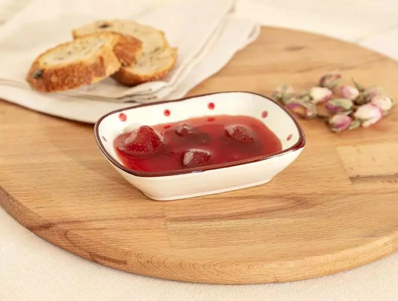 Vie Rouge Sauvage Serving Plate 12 Cm