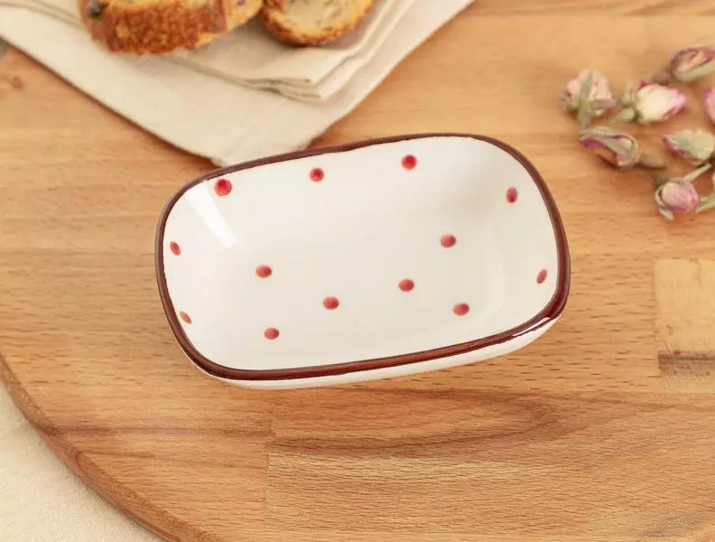 Vie Rouge Sauvage Serving Plate 12 Cm