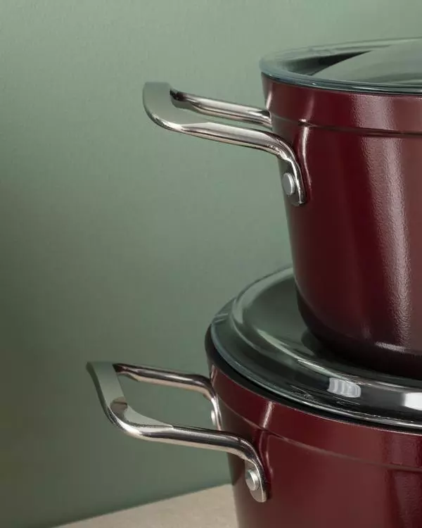 Titanium Professional Cookware Set 7 Pieces
