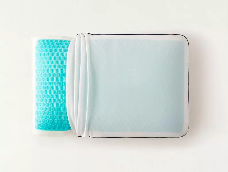 Fuchsia Visco Gel Cooling Pillow