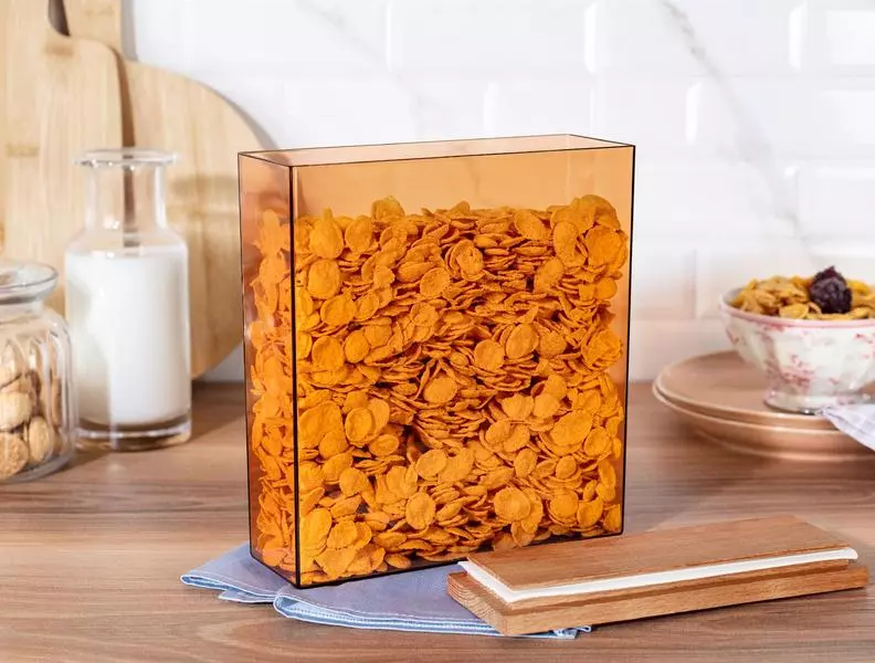 Storage Box With Wooden Lid 3000ML