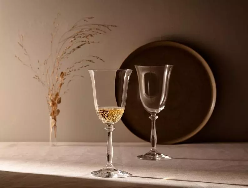 Lucinda 6-Piece Crystal Wine Glass Set - 350Ml