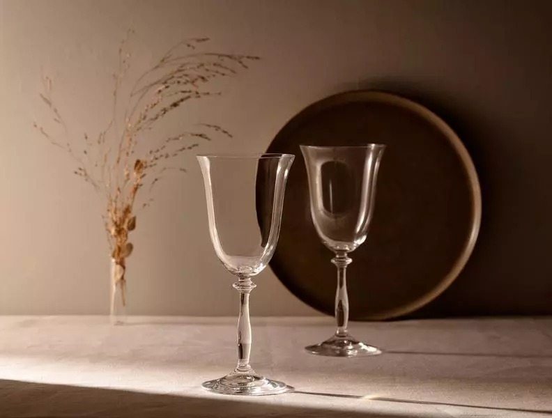 Lucinda 6-Piece Crystal Wine Glass Set - 350Ml