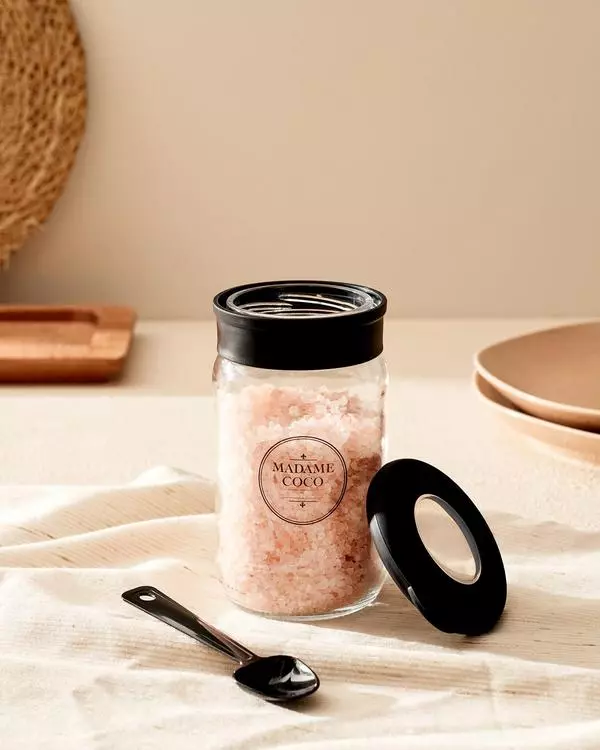 Glostad Spice Jar With Spoon 380 Ml