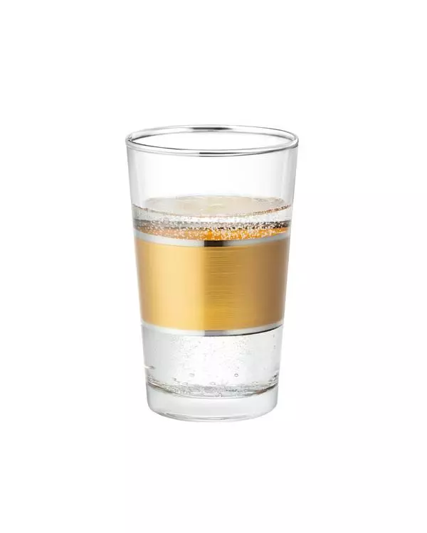 Chapelle - Heike Gold 4-Piece Coffee Side Glasses Set - 100M