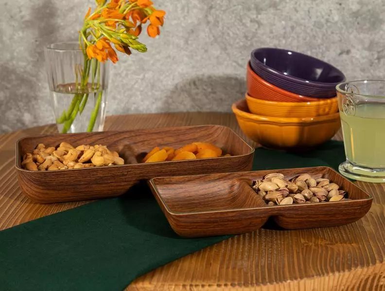 Marivi Two Compartment Snack