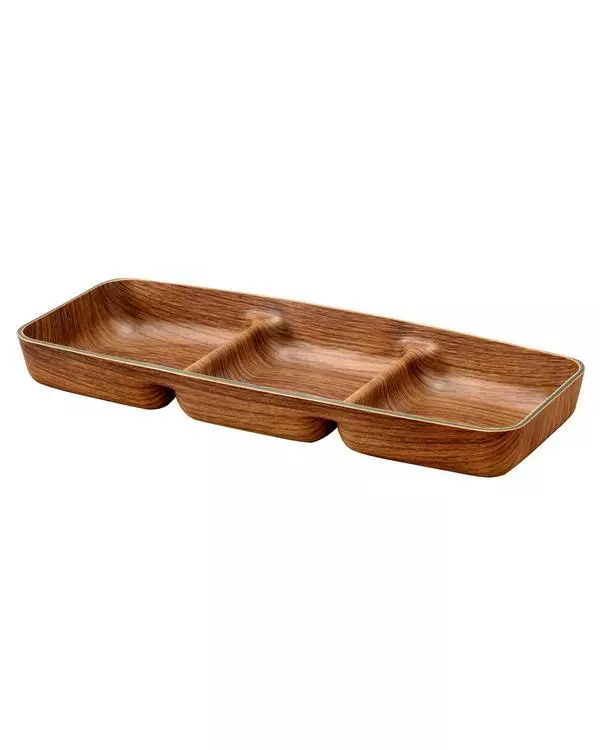 Marivi Three Compartment Snack