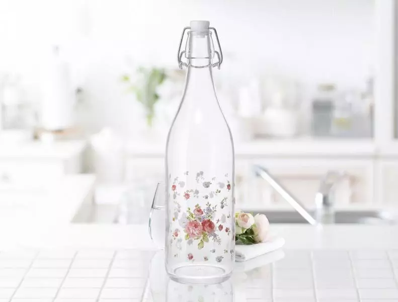 Alicia Glass Water Bottle - 1Lt
