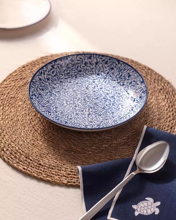 Rêve Bleu La Graine  Soup Plate 21 Cm