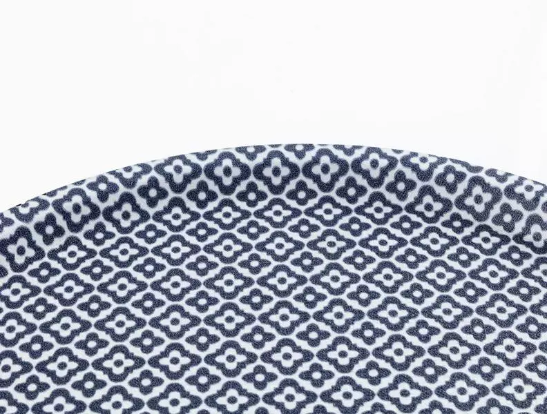 Reve Bleu Tuyau Round Tray