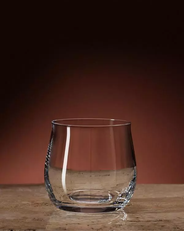 Lucinda 4-Piece Crystal Water Glass Set With Optics - 290Ml