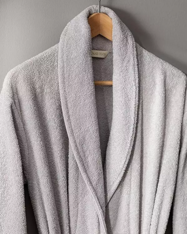 Avril Shawl Collar Unisex Bathrobe Set