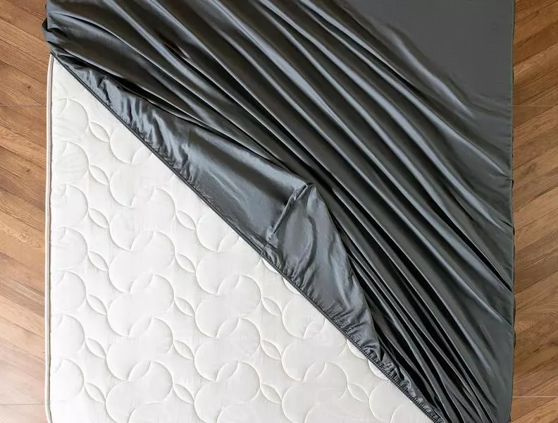 Ciel Satin Fitted Sheet