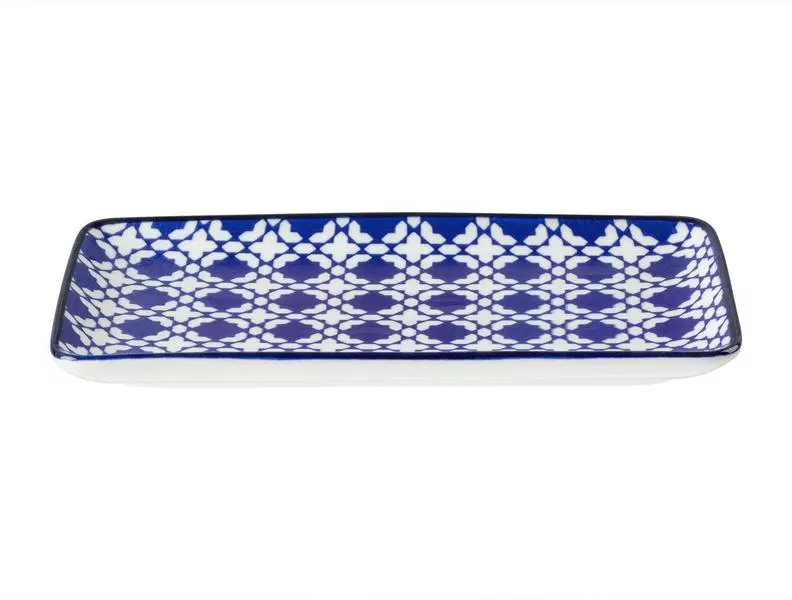 Reve Bleu Brest Rectangular Plate