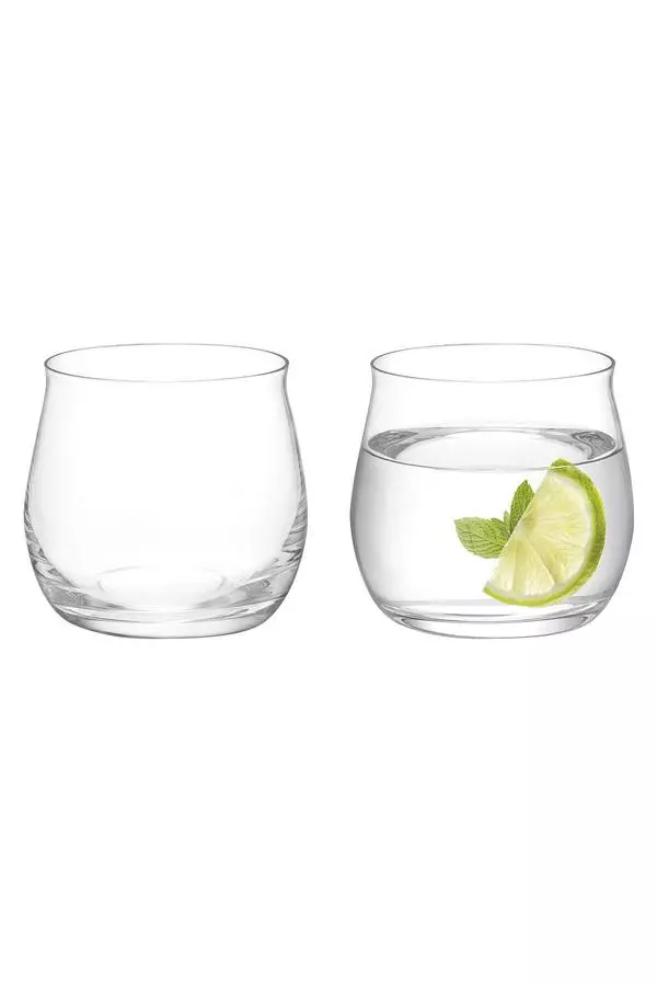 Lucinda 4-Piece Crystal Water Glass Set - 290Ml