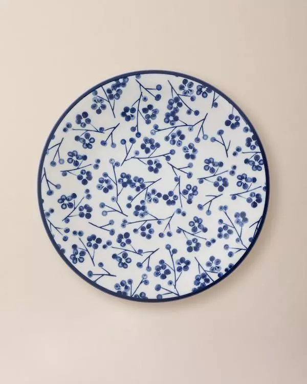 Rêve Bleu Ange Service Plate 25 Cm