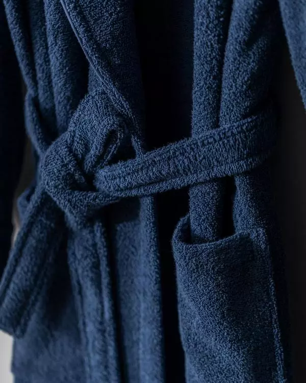 Avril Shawl Collar Unisex Bathrobe Set