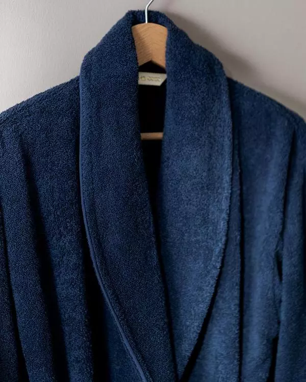 Avril Shawl Collar Unisex Bathrobe Set