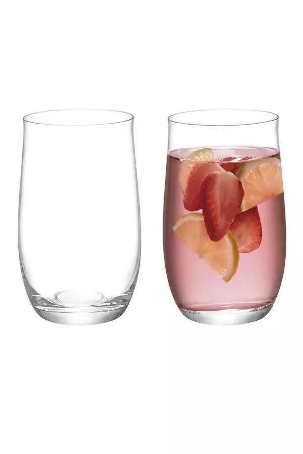 Lucinda 4-Piece Crystal Beverage Glass Set - 380Ml