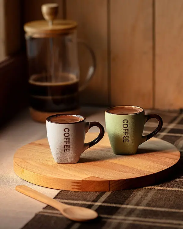 Enregistrer 2-piece Coffee Cup Set