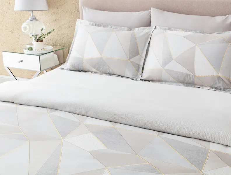 Devaux Single Size Duvet Cover Set - Silk Satin