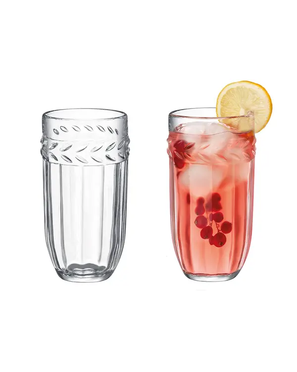 Medeline 4-Piece Beverage Glass Set