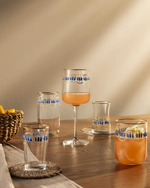 Musette - Hilaire 4-Piece Beverage Glass Set - 365Ml