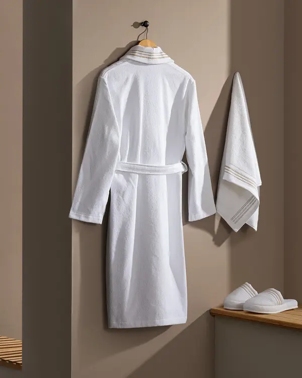 Delron Women Bathrobe Set