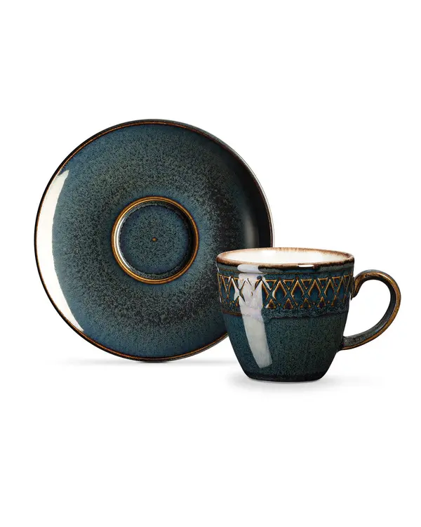 Antique  4-Piece Coffee Cup Set