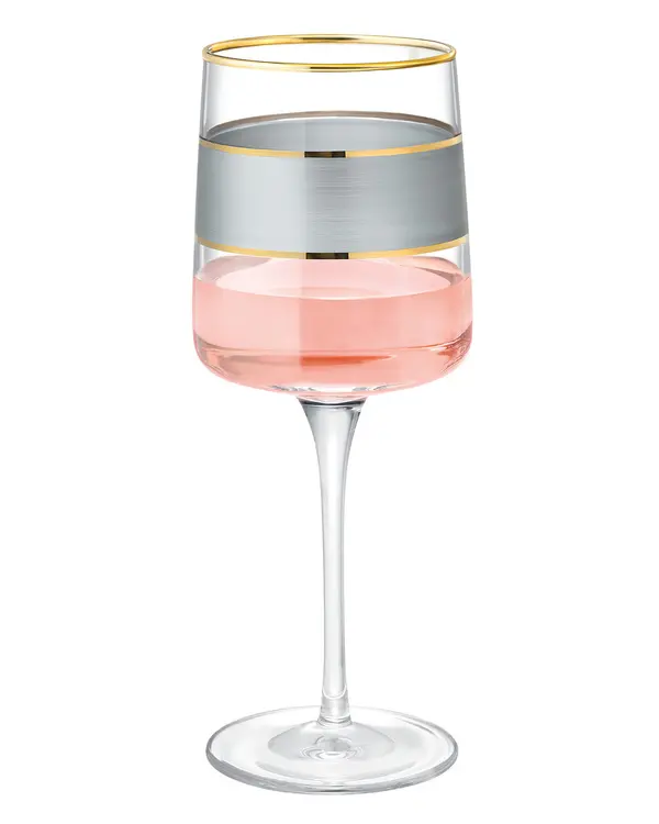 Musette - Heike Platinium 4-Piece Wine Glass Set - 320Ml