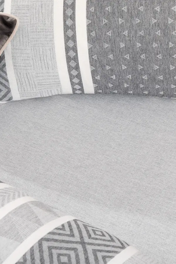 Semnoz Double Size Jacquard Duvet Cover Set