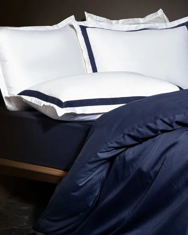 Jeanne Double Size Duvet Cover Set-Bordered-Satin
