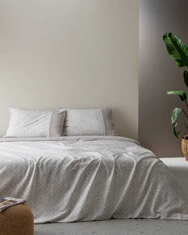 Astrid Duvet Cover Set -Coco Crep Patterned