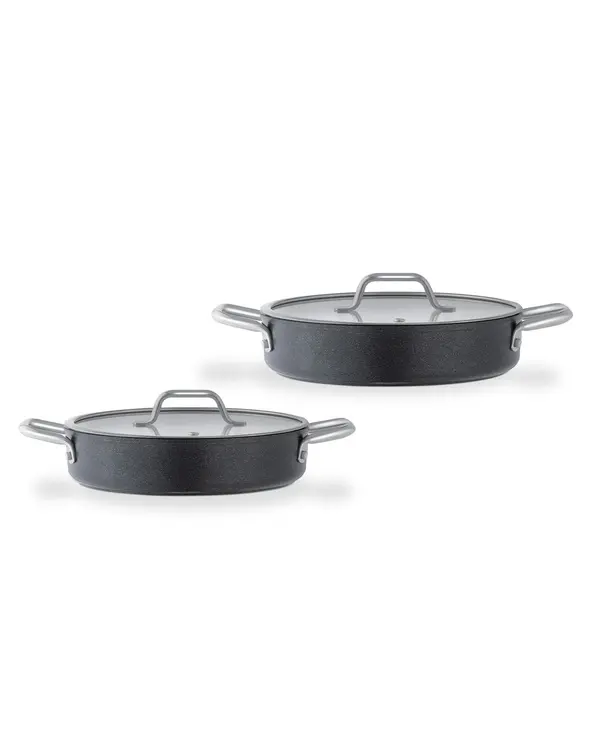 Titanium Professional 4 Piece Shallow Pan Set