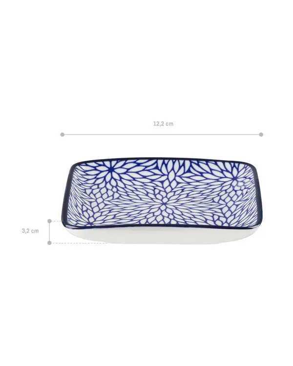 Rêve Bleu Drancy Square Plate
