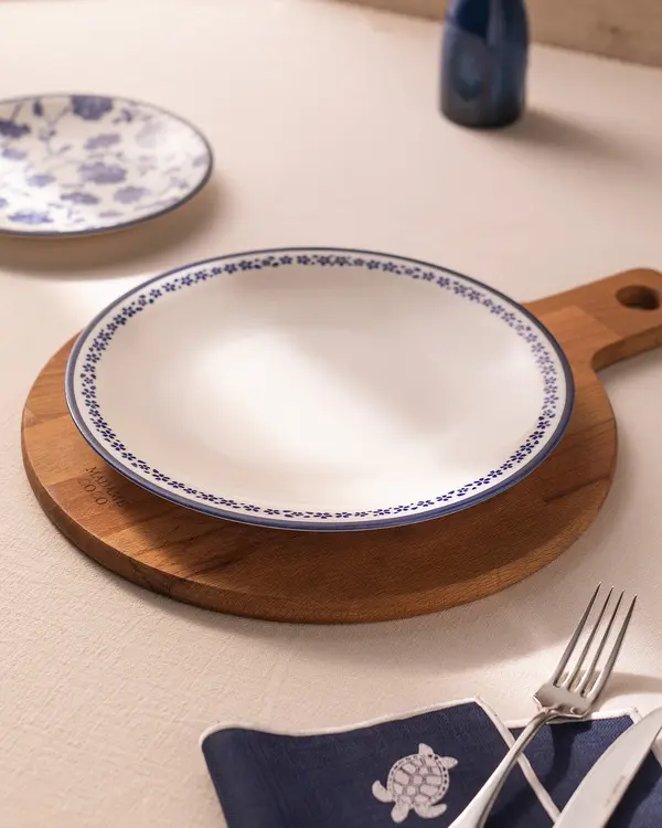 Rêve Bleu Joie Service Plate 25 Cm