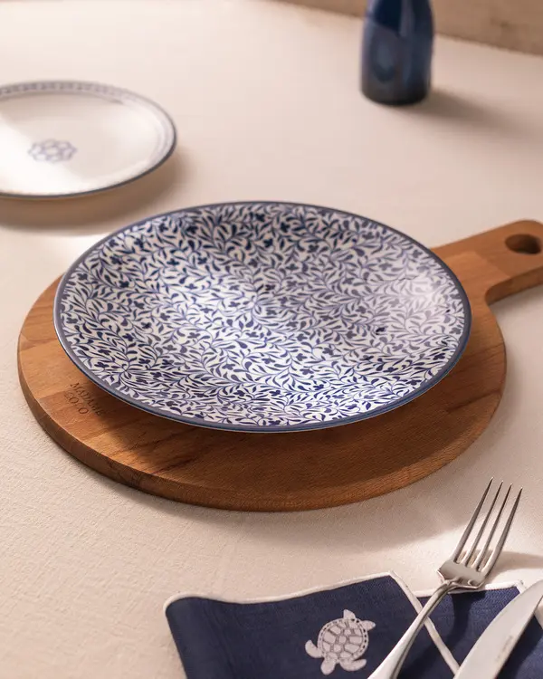 Rêve Bleu La Graine  Service Plate 25 Cm