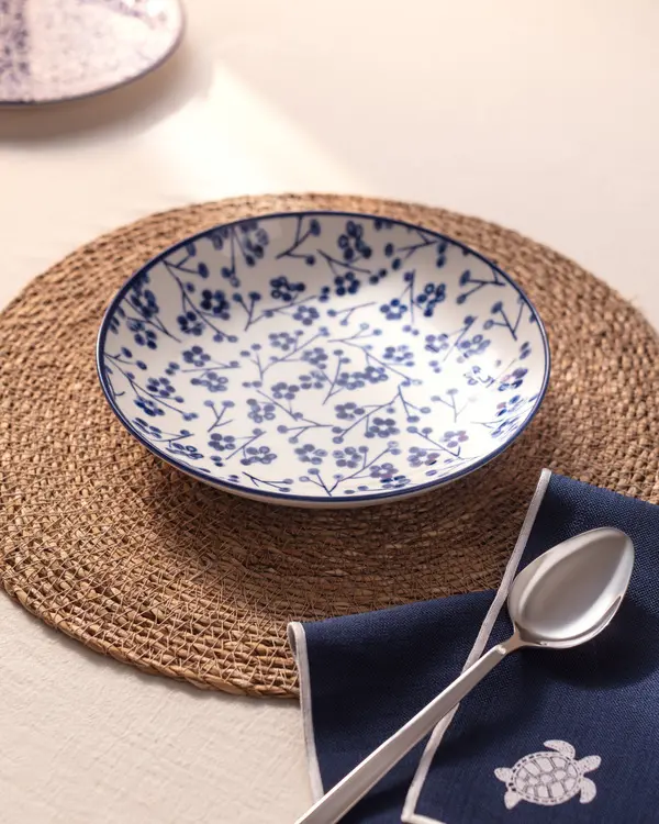 Rêve Bleu Ange Soup Plate 21 Cm