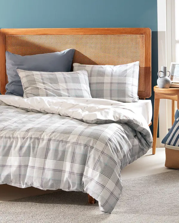 Fontaine Double Size Duvet Cover Set - Ranforce Patterned
