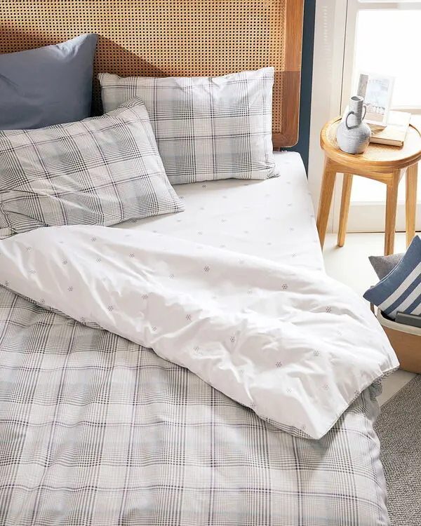 Fontaine Double Size Duvet Cover Set - Ranforce Patterned