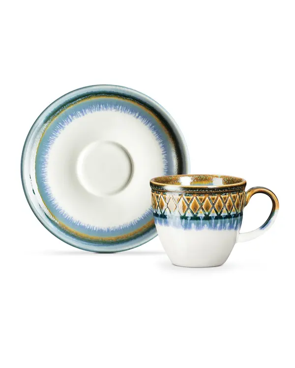Antique  4-Piece Coffee Cup Set