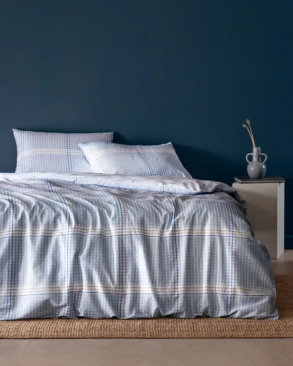Klaw Double Size Duvet Cover Set - Ranforce Patterned