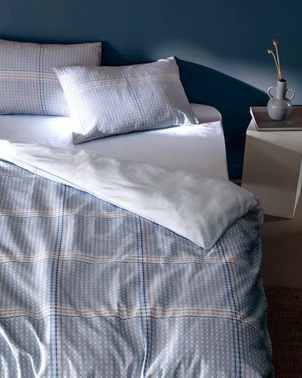 Klaw Double Size Duvet Cover Set - Ranforce Patterned