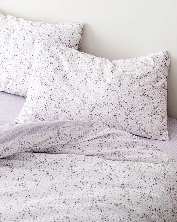 Octave King Size Fitted  Duvet Cover Set - Ranforce Patterne